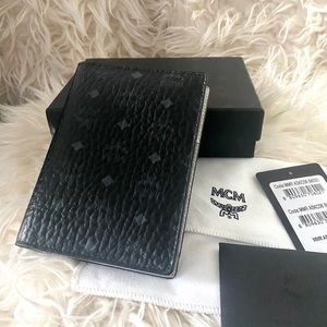 MCM Visetos Passport holder wallet